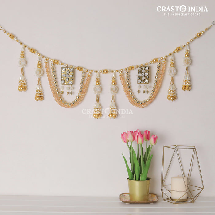 CRASTO INDIA HANDCRAFTED FESTIVE TORAN #0181 (1 PC)