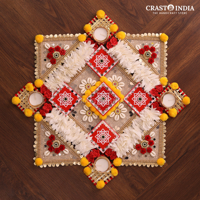 CRASTO INDIA HANDCRAFTED FESTIVE RANGOLI #60