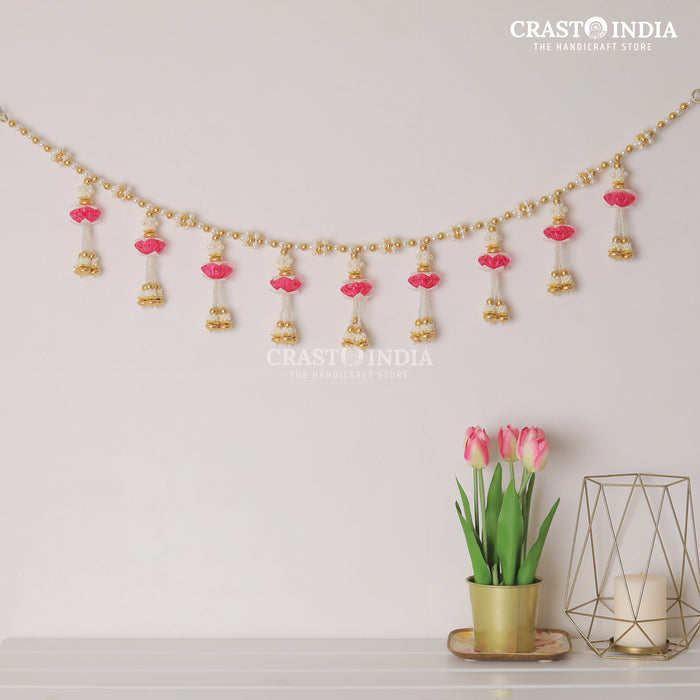 CRASTO INDIA HANDCRAFTED FESTIVE TORAN #0190 (1 PC)