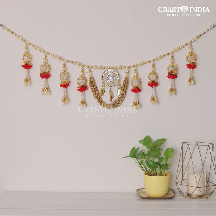 CRASTO INDIA HANDCRAFTED FESTIVE TORAN #0136 (1 PC)