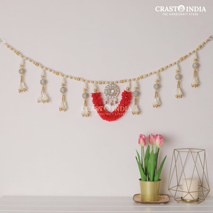 CRASTO INDIA HANDCRAFTED FESTIVE TORAN #0150 (1 PC)