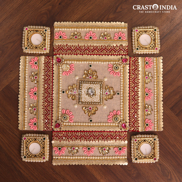 CRASTO INDIA HANDCRAFTED FESTIVE RANGOLI #70