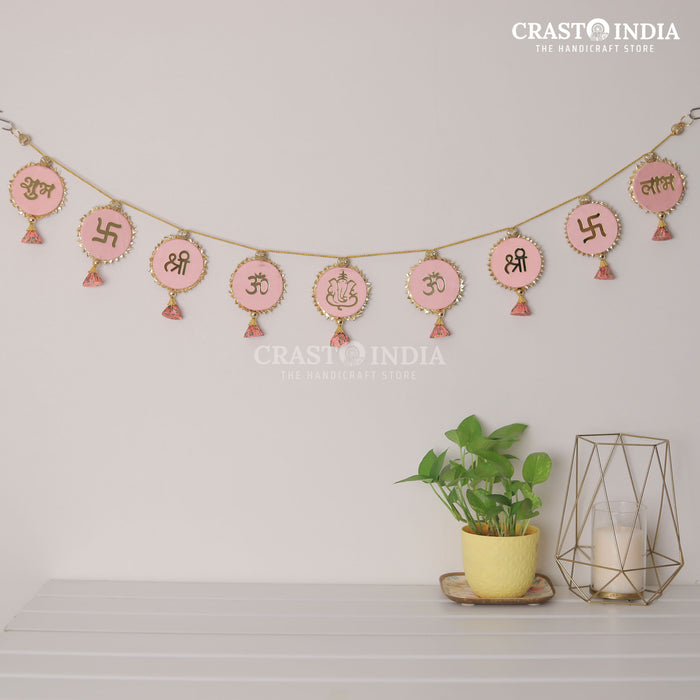 CRASTO INDIA HANDCRAFTED FESTIVE TORAN #0138 (1 PC)