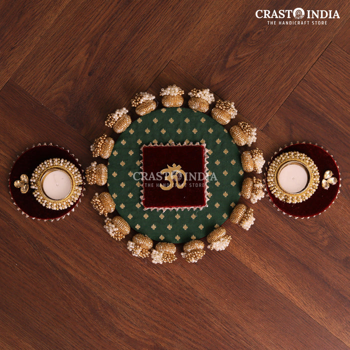 CRASTO INDIA HANDCRAFTED FESTIVE RANGOLI #71 - REVERSIBLE
