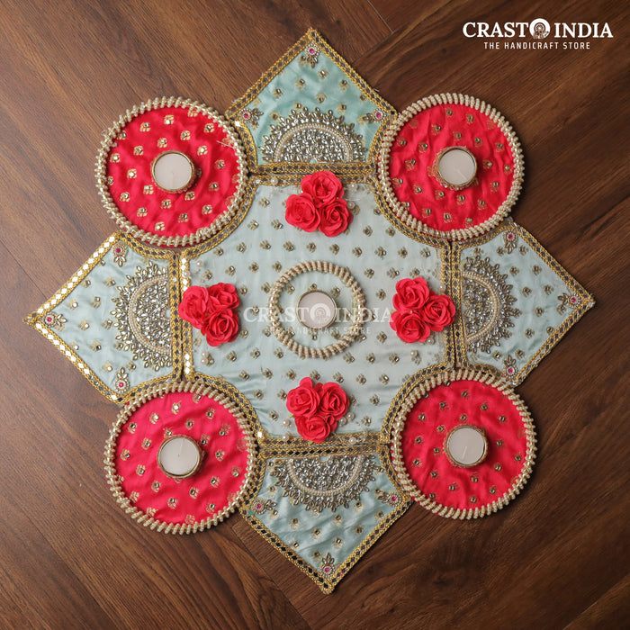 CRASTO INDIA HANDCRAFTED FESTIVE RANGOLI #86