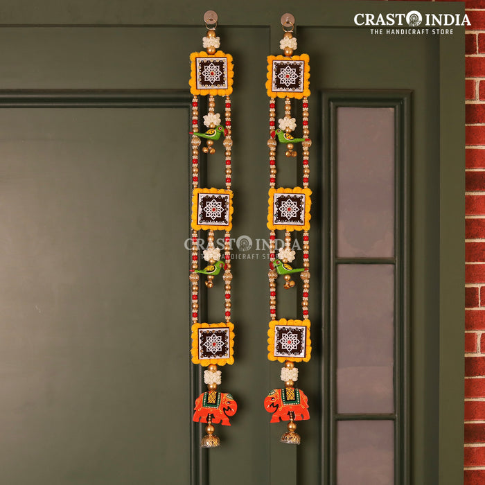 Crasto India Handcrafted Door Hangings #60 (1 Pair)
