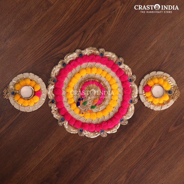 CRASTO INDIA HANDCRAFTED FESTIVE RANGOLI #74