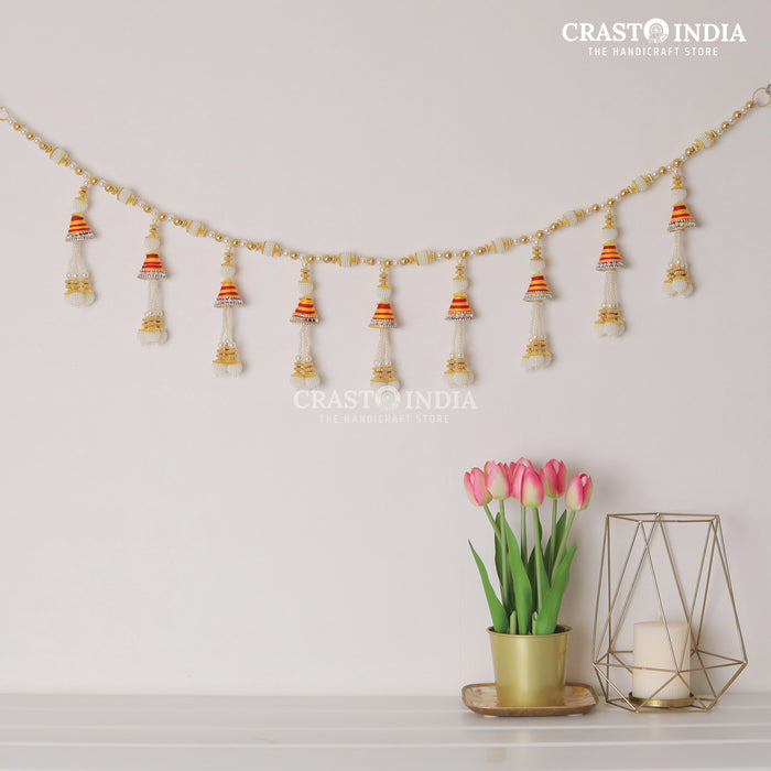 CRASTO INDIA HANDCRAFTED FESTIVE TORAN #0183 (1 PC)