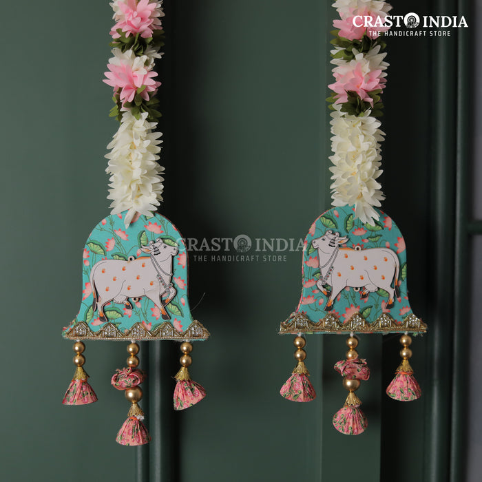 CRASTO INDIA HANDCRAFTED FESTIVE SIDE-HANGINGS #70 (PAIR)