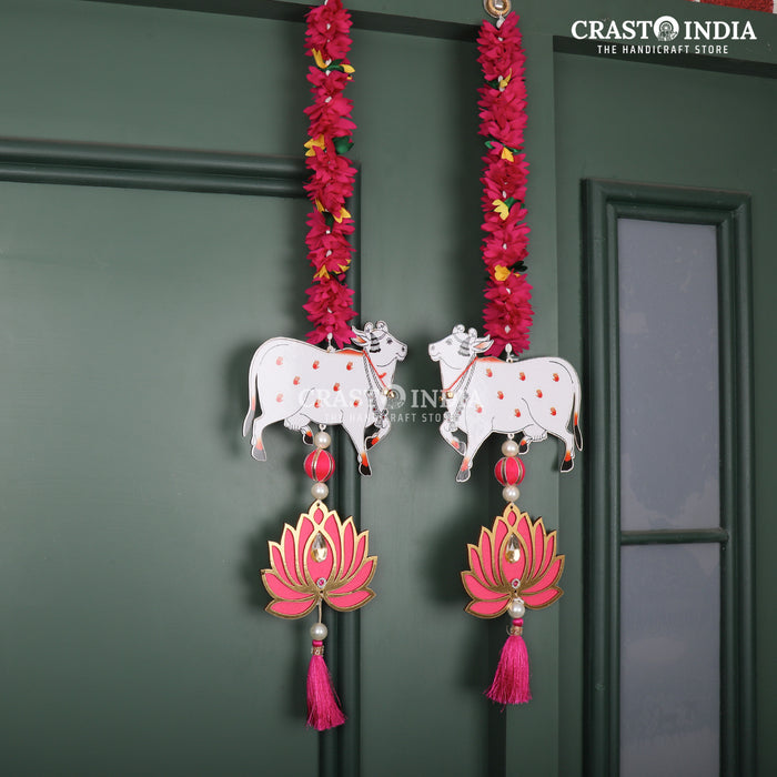 CRASTO INDIA HANDCRAFTED FESTIVE SIDE-HANGINGS #19 (PAIR)