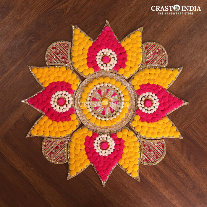 CRASTO INDIA HANDCRAFTED FESTIVE RANGOLI #64