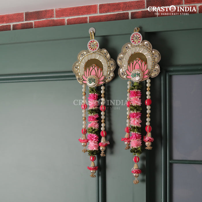 CRASTO INDIA HANDCRAFTED FESTIVE SIDE-HANGINGS #73 (PAIR)