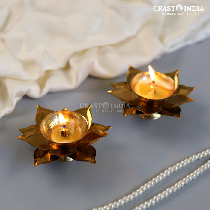 CRASTO INDIA HANDCRAFTED FESTIVE DIYA #51 (PAIR)