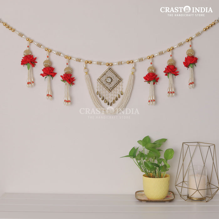 CRASTO INDIA HANDCRAFTED FESTIVE TORAN #0134 (1 PC)