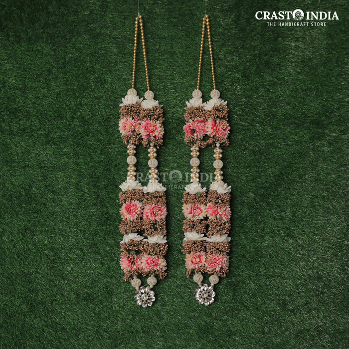 CRASTO INDIA HANDCRAFTED GOLD POLLENS - ROSE MALA FOR WEDDING (1 PC)
