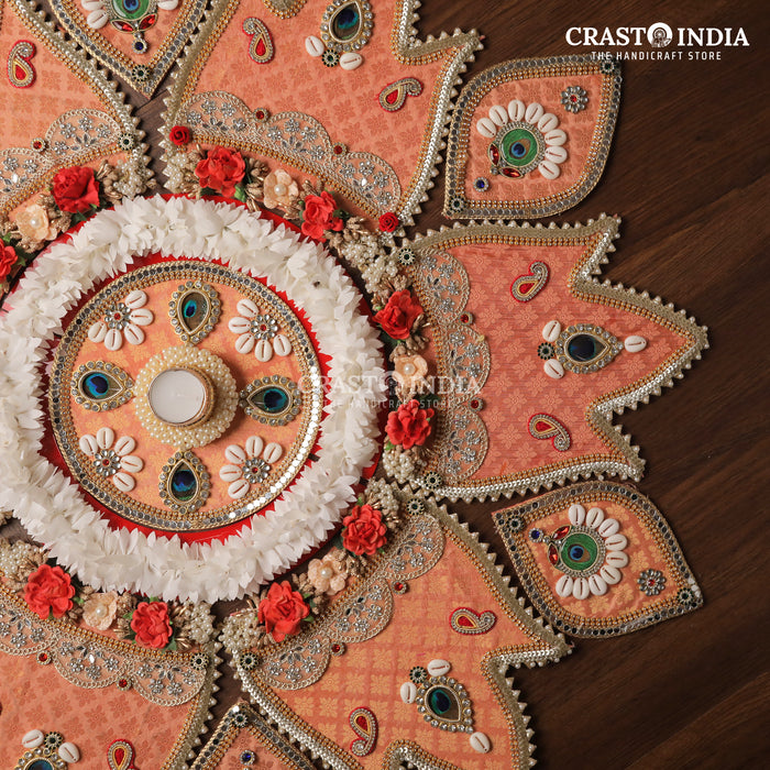 CRASTO INDIA HANDCRAFTED FESTIVE RANGOLI #85