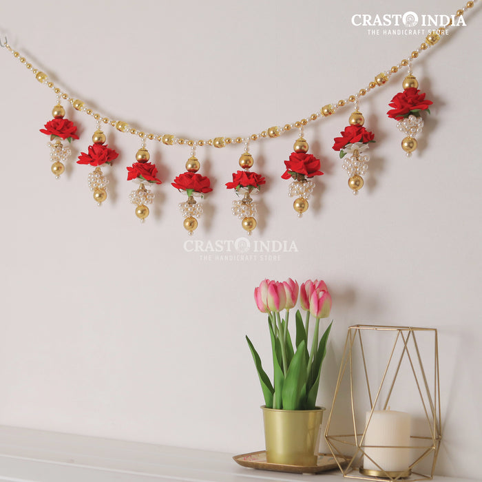 CRASTO INDIA HANDCRAFTED FESTIVE TORAN #0189 (1 PC)