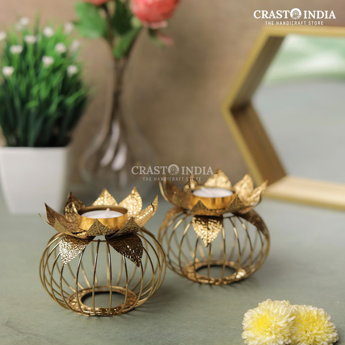 CRASTO INDIA HANDCRAFTED FESTIVE DIYA #99 (PAIR)