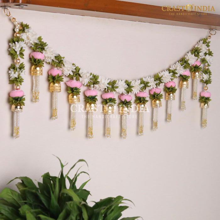CRASTO INDIA HANDCRAFTED FESTIVE TORAN #207 (1 PC)
