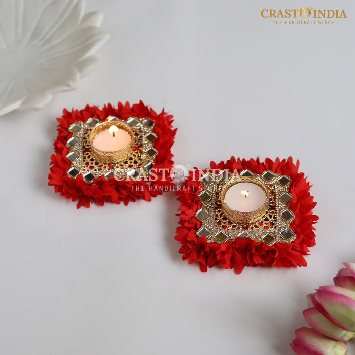 CRASTO INDIA HANDCRAFTED FESTIVE DIYA #119 (PAIR)