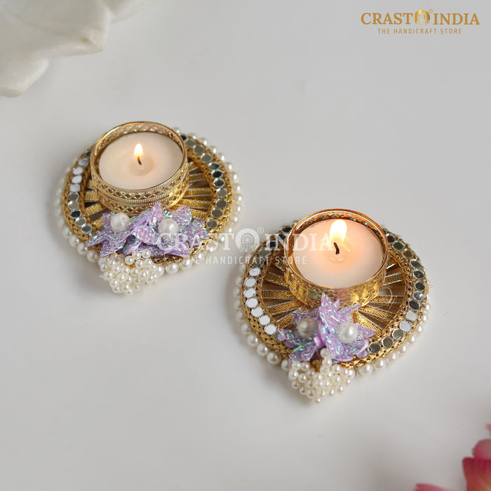 CRASTO INDIA HANDCRAFTED FESTIVE DIYA #121 (PACK OF 6 PCS)