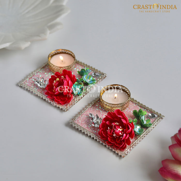 CRASTO INDIA HANDCRAFTED FESTIVE DIYA #117 (PAIR)