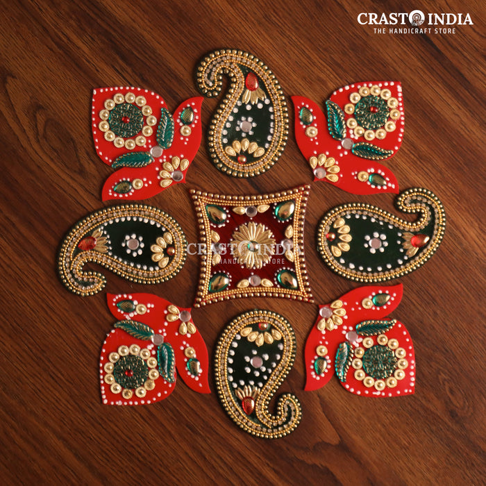 CRASTO INDIA HANDCRAFTED FESTIVE RANGOLI #41