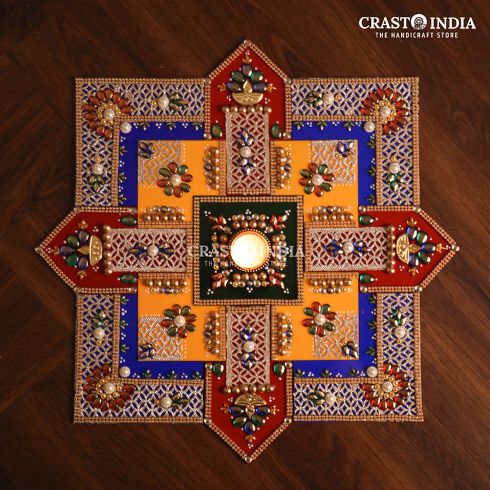 CRASTO INDIA HANDCRAFTED FESTIVE RANGOLI #49