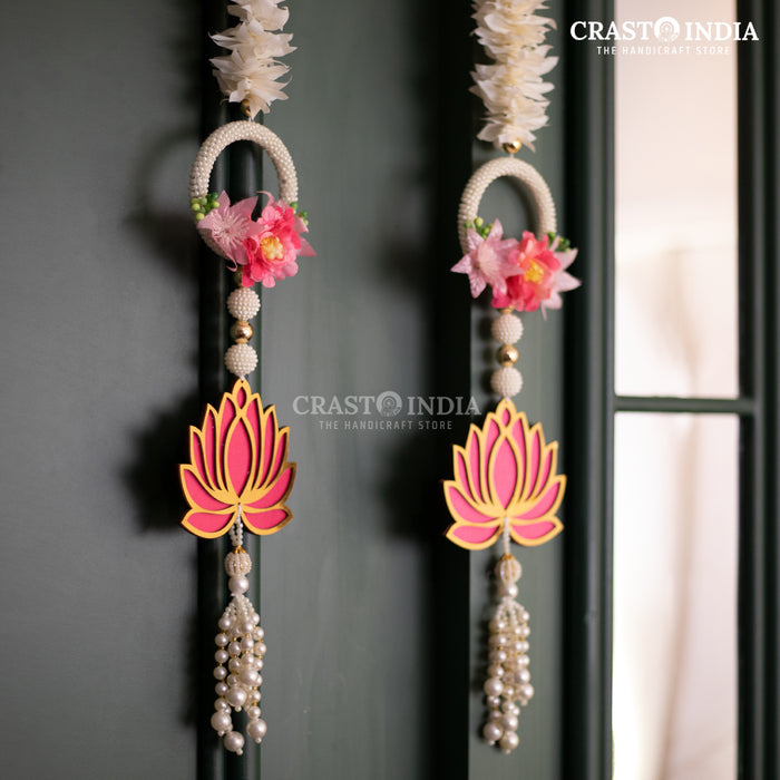 CRASTO INDIA HANDCRAFTED FESTIVE SIDE-HANGINGS #14 (PAIR)