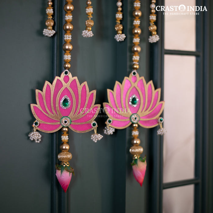 CRASTO INDIA HANDCRAFTED FESTIVE SIDE-HANGINGS #11 (PAIR)