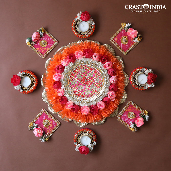 CRASTO INDIA HANDCRAFTED FESTIVE RANGOLI #20