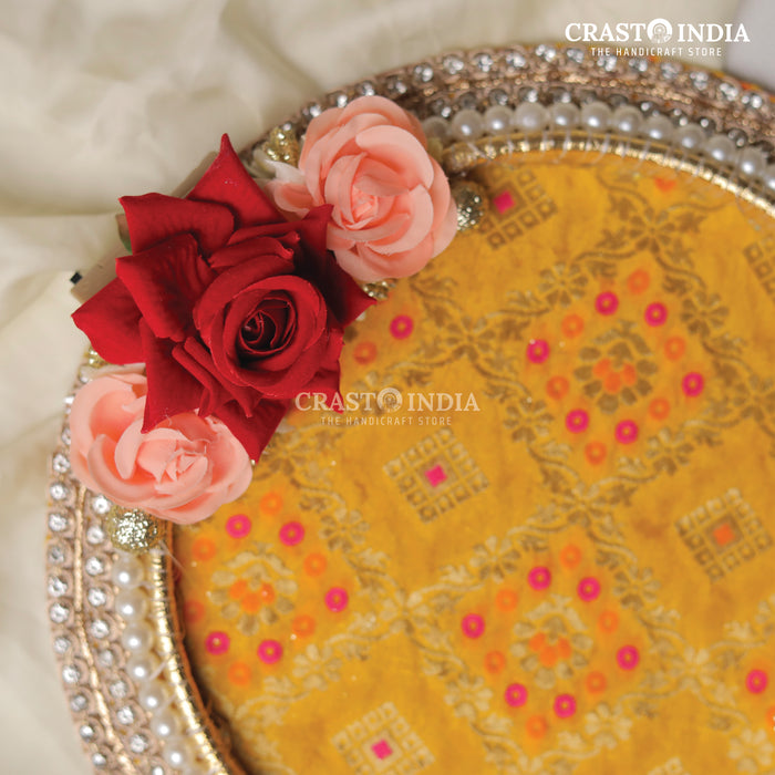 CRASTO INDIA HANDCRAFTED FESTIVE POOJA THALI #35