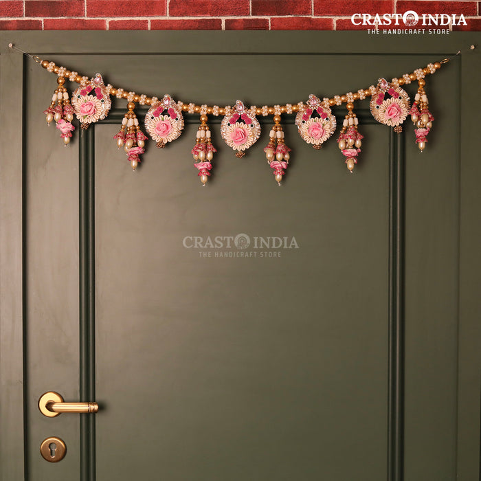 CRASTO INDIA HANDCRAFTED FESTIVE TORAN #0160 (1 PC)