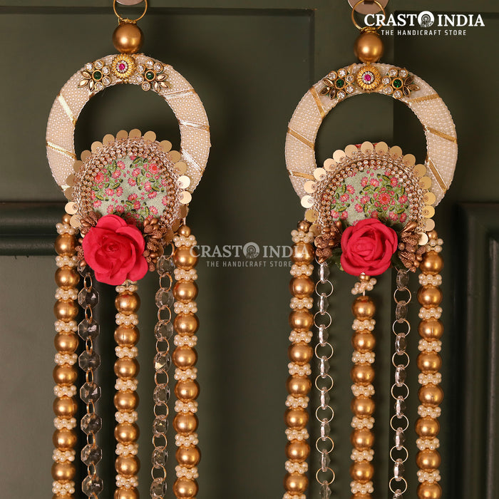 Crasto India Handcrafted Door Hangings #56 (1 Pair)