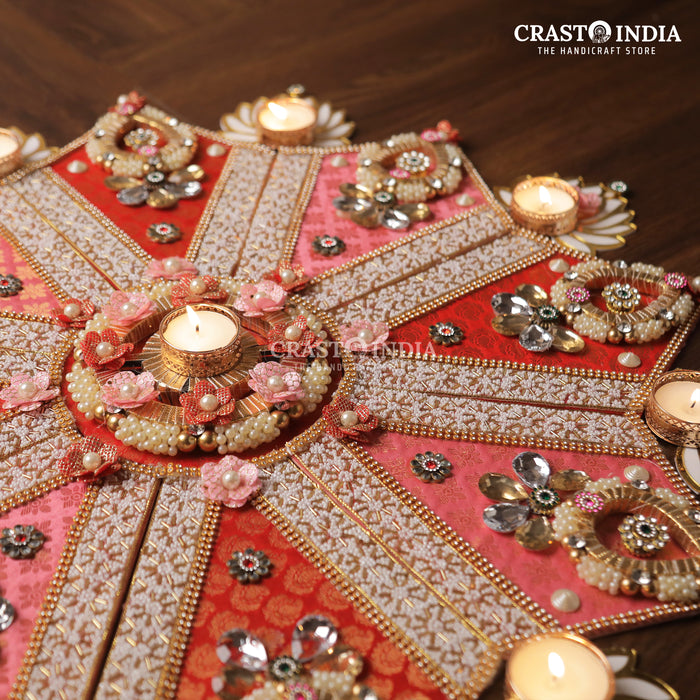 CRASTO INDIA HANDCRAFTED FESTIVE RANGOLI #84
