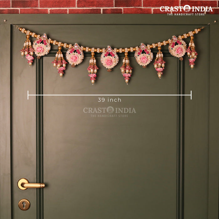 CRASTO INDIA HANDCRAFTED FESTIVE TORAN #0160 (1 PC)