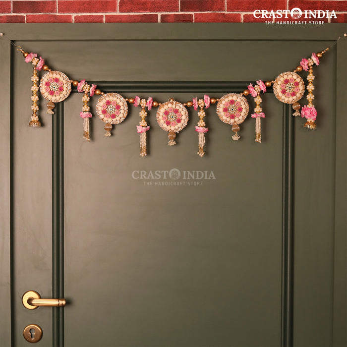 CRASTO INDIA HANDCRAFTED FESTIVE TORAN #0161 (1 PC)