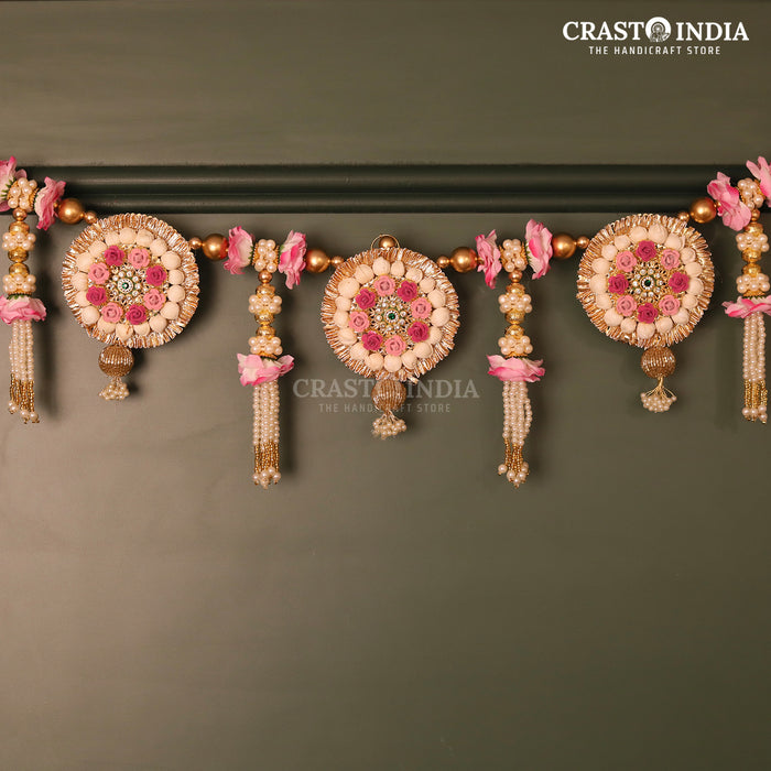 CRASTO INDIA HANDCRAFTED FESTIVE TORAN #0161 (1 PC)