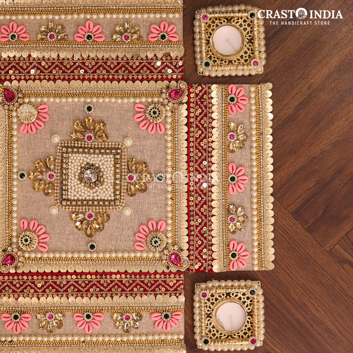 CRASTO INDIA HANDCRAFTED FESTIVE RANGOLI #70