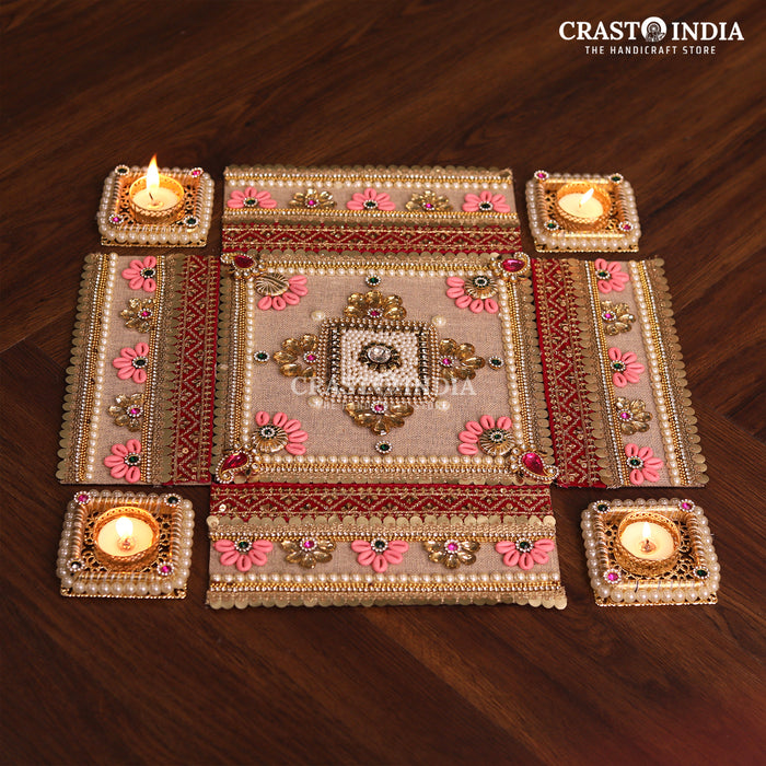CRASTO INDIA HANDCRAFTED FESTIVE RANGOLI #70