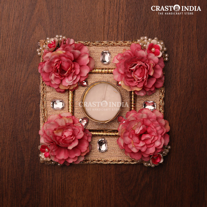 CRASTO INDIA HANDCRAFTED FESTIVE DIYA #80 (PAIR)