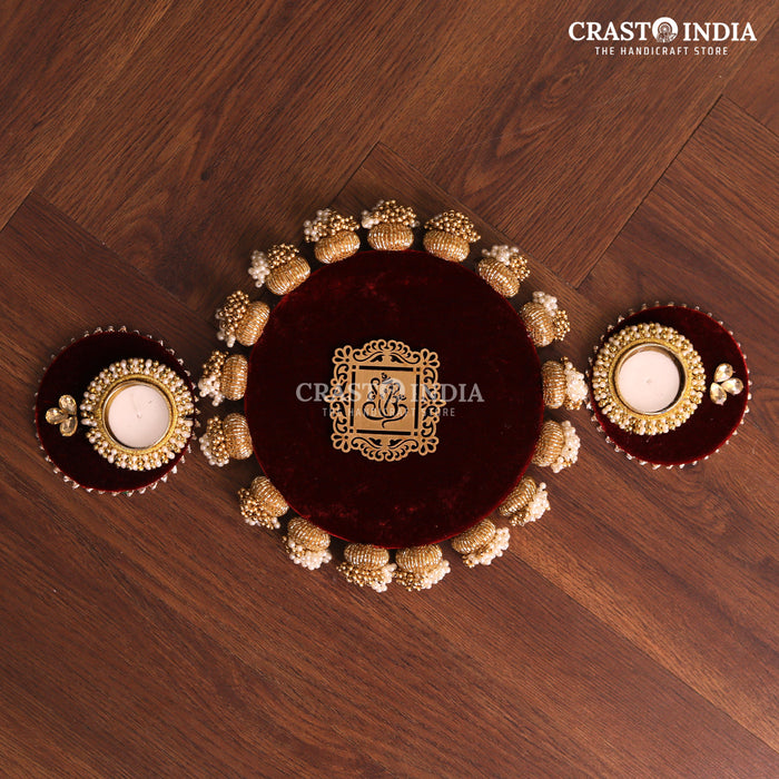 CRASTO INDIA HANDCRAFTED FESTIVE RANGOLI #71 - REVERSIBLE