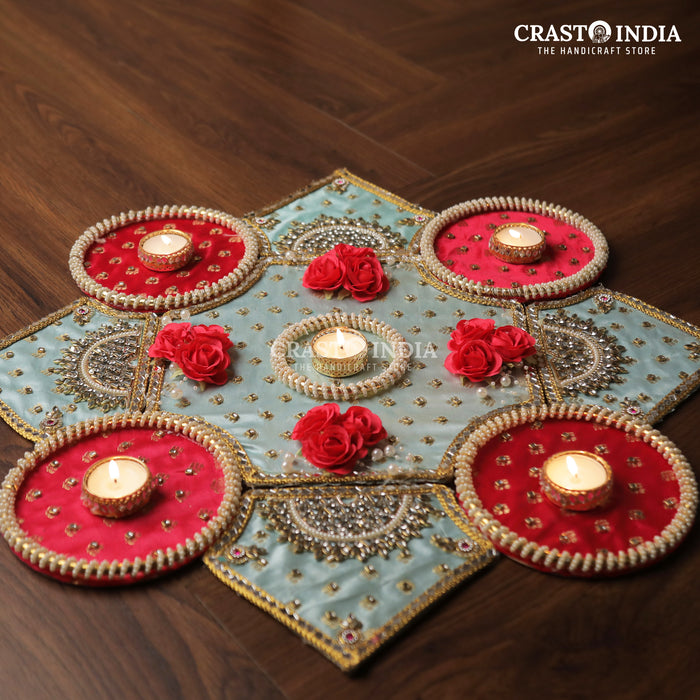 CRASTO INDIA HANDCRAFTED FESTIVE RANGOLI #86