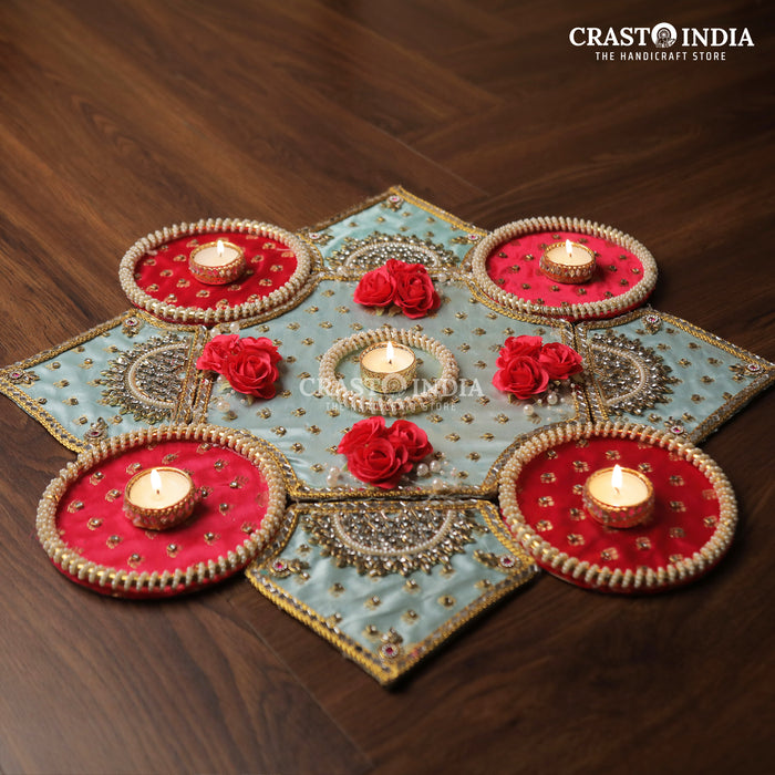 CRASTO INDIA HANDCRAFTED FESTIVE RANGOLI #86