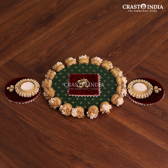 CRASTO INDIA HANDCRAFTED FESTIVE RANGOLI #71 - REVERSIBLE
