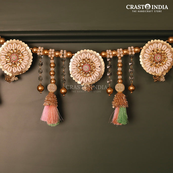 CRASTO INDIA HANDCRAFTED FESTIVE TORAN #0162 (1 PC)