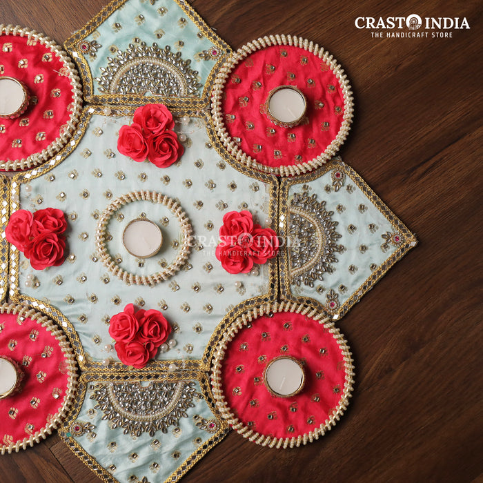 CRASTO INDIA HANDCRAFTED FESTIVE RANGOLI #86