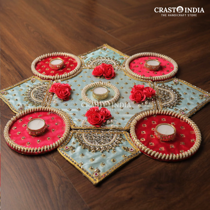 CRASTO INDIA HANDCRAFTED FESTIVE RANGOLI #86