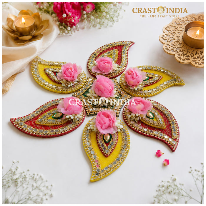 CRASTO INDIA HANDCRAFTED FESTIVE RANGOLI #137