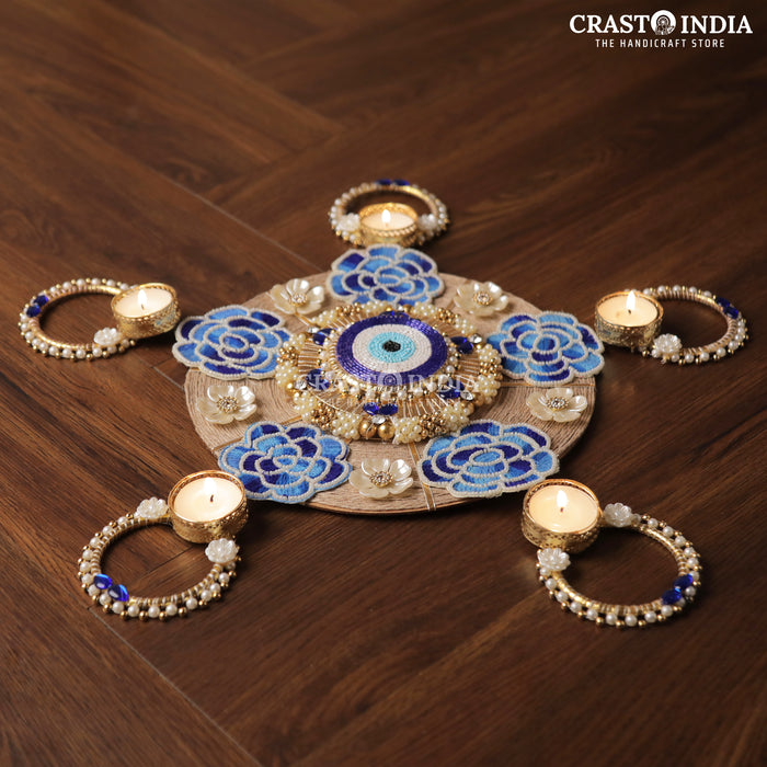 CRASTO INDIA HANDCRAFTED FESTIVE RANGOLI #88